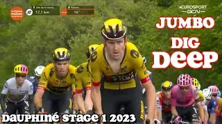 Jumbo Visma Went DEEP on Stage 1