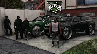 GTA 5 - LA HOOD LIFE - putting in WORK wit the GANG - #11