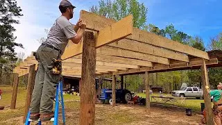 Building a MONSTER Homestead Shed - FULL BUILD