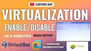 How to ENABLE/DISABLE VITUALIZATION  in any PC/LAPTOP | VIRTUALIZATION enable/disable kaise kare