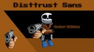 Disttrust Sans Speedbuild | Obby Creator | (Roblox)