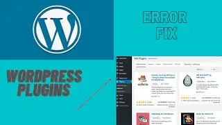 WORDPRESS PLUGIN INSTALL ERROR | FIX WORDPRES PLUGIN  ERROR  EASIEST METHOD