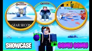 SHOWCASE DA NOVA FRUTA GOMU GOMU NO MI (FRUTA DA BORRACHA) NO ONE FRUIT SIMULATOR - ROBLOX