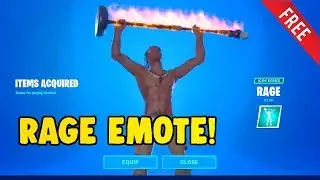 HOW TO GET THE FREE RAGE EMOTE | TRAVIS SCOTT ASTRONOMICAL EVENT | FORTNITE