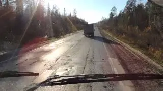 Едем домой.