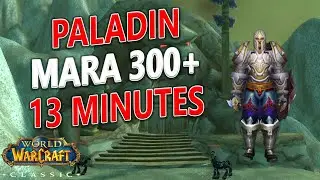 WoW Classic - Paladin SOLO Mara 300+ 1 Pull in 13 MINUTES!