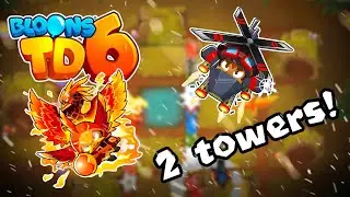 Beating the Game with 2 Towers! (CHIMPS) | BTD 6