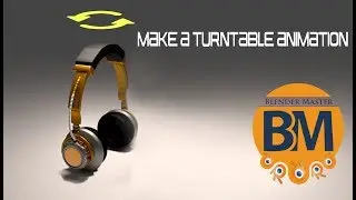 Blender Tutorial | How To Make A Turntable |Animation |Blender Master