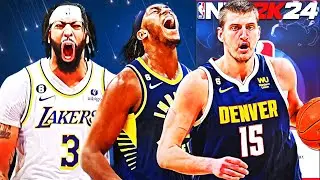 BEST CENTER BUILDS in NBA 2K24 - TOP 5 NBA REPLICA BUILDS IN NBA 2K24!