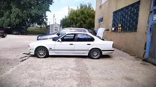 1 часть - BMW  15 лет  ее не любили . 2 часть  - E34 525i на кантователе (проверка )