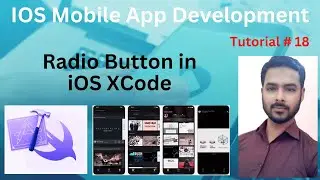 Tutorial 18: Radio Button in iOS XCode | Custom Radio button with Animation in iOS