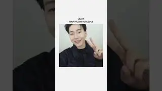 HAPPY BIRTHDAY JAYPARK, SORRY ME FOR THE DELAY #shorts #khh #jaypark #JayParkDay
