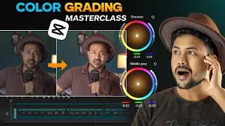 capcut video editing tutorial for beginners 🤯| CapCut Cinematic Color Grading Secrets