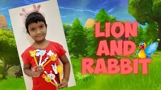 Lion and Rabbit|Stories by chinnu|moral stories - By Srinikstudyswift