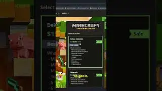 Minecraft is 50% off get it as soon as possible | Minecraft 15 year anniversary sale
