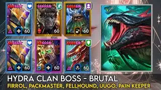 Hydra Brutal - Packmaster, Fellhound, Painkeeper, Uugo, Firrol | Raid Shadow Legends Guide