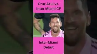 Lionel Messi’s Winning Goal on Debut for Inter Miami #messi #miami