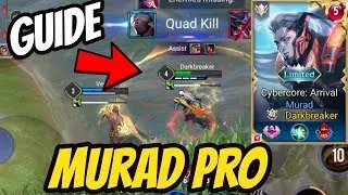 MURAD PRO GUIDE WITH COMMENTARY - ULT NERFED | AoV | 傳說對決 | RoV | Liên Quân Mobile