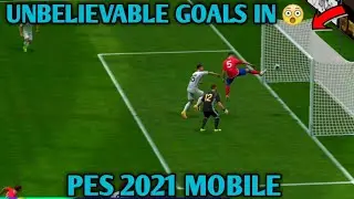 BEST GOALS IN PES 2021 MOBILE | FLYING SHOT LEWANDOWSKI | PES BEASTZ