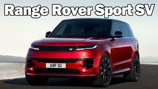 New 2023 Range Rover Sport SV