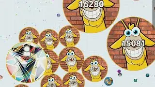 Agar.io - Autopopsplit and Autodoublesplits in Party Mode and some Experimental solo Highlights
