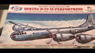 Atlantis Boeing B-29 Super Fortress 1:120 - 2021 Plastic Model Kit Complete Build