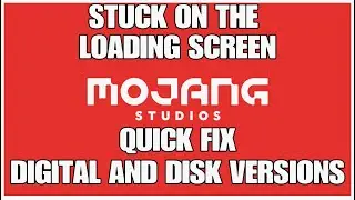 Quick fix of Minecraft PS4 stuck on the Red Mojang loading screen