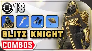 Best *BLITZ KNIGHT* Skin COMBOS with Gameplay