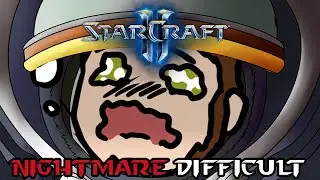🔴Так, а что там на сложности Nightmare? ● Starcraft II WoL на сложности Nightmare ● #1