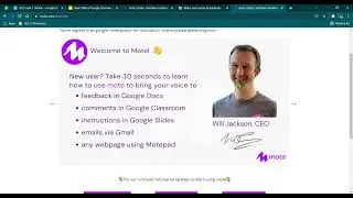 Adding Mote Extension to Chrome browser and Creating a New Mote Account