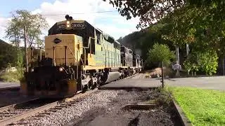 Reading & Northern's North Reading Fast Freight, (NRFF), Departs Tamaqua, PA