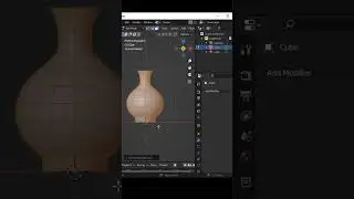 quick vase modeling with screw modifier in blender 3x 
