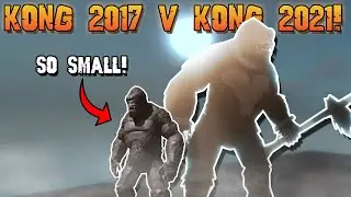 KONG 2017 VS KONG 2021 | What's the difference? | Kaiju Universe