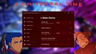 A Universal Time Roblox SCRIPT | "Demonic HUB V2" | Best SCRIPT | OP Auto Farm & Auto Stats, More...
