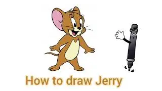 Tom and Jerry | How to draw jerry | Mouse drawing for kids #mouse