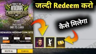 Redeem Code FFIC 2021 Spring/FFIC 2021 Redeem Code Free Fire/FFIC 2021 Matchday Live Watching Reward