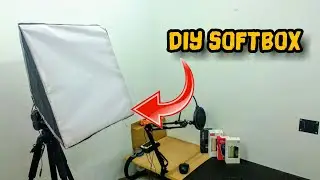 How to make a DIY Softbox for Youtube