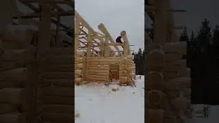 ДЕРЕВЯННЫЙ ДОМ готов. Немного о работе.