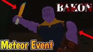 Roblox | Bakon - How to get Thanos and all Knifes Event!