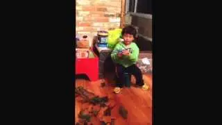 Danny and his dinosaurs