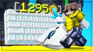 (HANDCAM) Bedwars ASMR Keyboard & Mouse Sounds