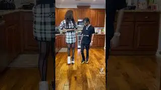 Height comparison to my girl when she wears my Orthopedic Jordan’s on both feet