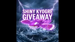 Shiny Kyogre Giveaway