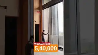Minimal Series Window Cost Rs.3000 psf #construction #interior #interiordesign
