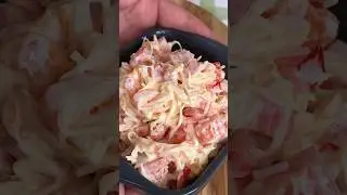 Рецепт салата красное море 