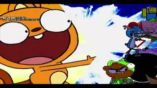 MUGEN Fight - Mordecai, Gumball, Kiff, & Marshall vs. SpongeBob, Newbie, CBS Eye, & Toothy