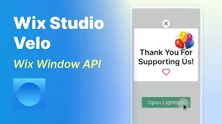 Wix Window API, openLightbox, openModal, Copy To Clipboard | Wix Studio Velo