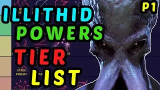 ILLITHID POWERS Tier List - It's TADPOLE TIME - BG3 Honour Mode Guide - Part 1