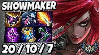 DK ShowMaker Katarina vs Taliyah [ MID ] Patch 14.6 Korea Challenger ✅