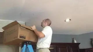 Cutting in Ceiling Speakers or Can Lights